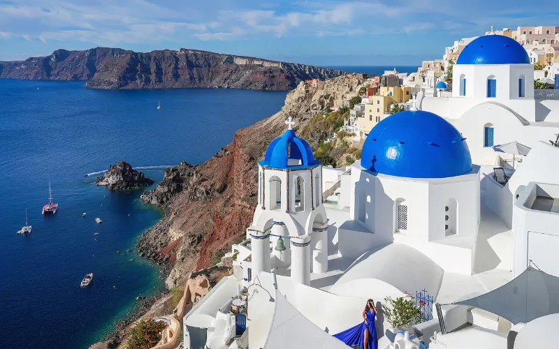 Photo de Santorin